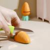 Multifunction Knife Sharpener Stone, Cute Carrot Mini Quick Sharpener for Kitchen Knives and Tools