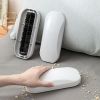 Multi-Purpose Dust Collector Duster Set (2-Piece), Plastic Cleaning Brushes for Nails, Bedding and Pet Hair Removal, Static Manual Design