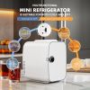 Mini Fridge 4L/6-Can – Portable Cooler & Warmer for Skincare, Food, Drinks – Compact Personal Fridge for Bedroom, Car, Office, Dorm