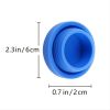 Reusable 5-Gallon Water Jug Cap, Non-Spill Silicone Replacement Lid, 55mm (2.17 in) Anti-Splash Bottle Cap