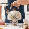 HDSH197A3L Peony printing honking kettle induction cooker hot kettle large capacity 3L hot kettle does not contain BPA gas stove kettle
