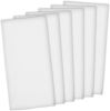 12 Pack Flour Sack Kitchen Dish Towels Lint Free Soft 100% Ring Spun Cotton Large 28x28 inch White