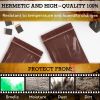 Amber Zip Bags for Packaging