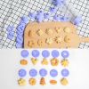 Clear Cookie Press Kit with Discs and Nozzles, Multifunctional Cookie Gun and Cake Piping Tool for Baking