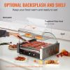 VEVOR Hot Dog Roller, 11 Rollers 30 Hot Dogs Capacity