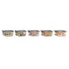 Food Storage Containers Set, 3.2-Cup (5-Pack) Leak-Proof BPA-Free Clear Tritan Plastic