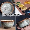 2.3 oz Handmade Porcelain Tea Bowl Chinese Kungfu Teacup Japanese Wine Cup, 2 Pcs Beige
