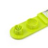 Boiled Egg Slicer Stainless Steel Double Head Egg Slicer Cutter Egg Slicer and Cutter for Egg Ham Mushrooms Banana Kitchen Gadget Tool