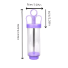 Clear Cookie Press Kit with Discs and Nozzles, Multifunctional Cookie Gun and Cake Piping Tool for Baking