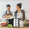 2-Speed Electric Centrifugal Juicer with Wide Mouth Feed Chute for Fresh Fruit and Vegetable Juice