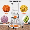 VEVOR Commercial Vegetable Fruit Chopper 3/8″ Blade Heavy Duty Professional Food Dicer Kattex French Fry Cutter Onion Slicer Stainless Steel for Tomat