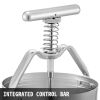 VEVOR Donut Depositor 5L Capacity Donut Dropper Hopper Food-Grade Aluminum Manual Donut Dispenser 6 Adjustable Thicknesses Donut Hopper with Stand Don