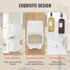VEVOR Ingredient Storage Bin, 2 x 15L Dispenser Bin with 2 Measuring Cups, Attachable Casters and Airtight Lid