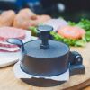 Crab Cake & Sausage Burger Press with Patty Ejector, Makes 4.5-Inch Patties from 1/4 to 3/4 lb
