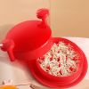 Chicken Shredder Tool with Handles and Non-Skid Base, Twist Meat Shredder for Chicken, Pork and Beef