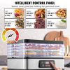 VEVOR Food Dehydrator Machine, 5-Tray Fruit Dehydrator, 300W Electric Food Dryer w/ Digital Adjustable Timer & Temperature for Jerky, Herb, Meat, Beef