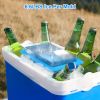 2 Pack 6.6LBS Silicone Freezer Molds Ice Block Molds Ice Pop Molds for Ice Baths Soup Seafood Freezing DIY Ice Decorations