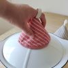Triangular Pot Handle Insulation Caps (3-Pack), Heat-Resistant Covers for Casserole, Enamel and Cast Iron Pots