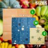 Beeswax Wraps for Food, S, M