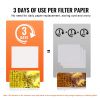 VEVOR Fryer Filter Paper, 100 Sheets, 19.3" x 16.1", Replacement Deep Fryer Filter Sheets for 18L/38L Commercial Mobile Fryer Filter Machine