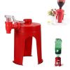 Soda Drinking Dispenser Beverage Dispenser Magic Faucet Upside Down Water Dispenser Bottled Beverage Dispenser Tap Soda Drink Juice Faucet for Party S