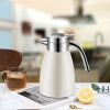SOGA 1.8L Stainless Steel Insulated Vacuum Flask Coffee Water Jug Thermal White