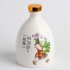 500ml Ceramic Empty Wine Jar Chinese Style White Wine Bottle Wine Jug Benediction Child Wine Vase Flask Flagon