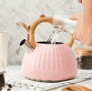 SDW215A3L Pink water drop pattern kettle