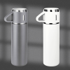 Insulated Vacuum Flask Gift Set, Stainless Steel Water Bottle with 3 Matching Cups for Hot and Cold Drinks