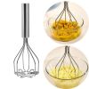 Stainless Steel Potato Masher and Press, Food and Fruit Mashing Tool for Kitchen Use