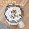 Mooye 35oz Automatic Nut Milk Maker with Nut Milk Bag - Homemade Almond, 10 Blades, Oat, Soy Milk Machine - Auto-operation, 12 Hours Timer
