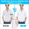 700W Portable Handheld Garment Steamer, Travel Clothes Steamer with 30-Second Heat-Up and 150ml Water Tank for Wrinkle Removal