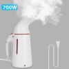 700W Portable Handheld Garment Steamer, Travel Clothes Steamer with 30-Second Heat-Up and 150ml Water Tank for Wrinkle Removal