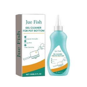 Jue-Fish Kitchen Cleaner for Cooktops, Range Hoods, and Pans, Removes Oil Stains and Stubborn Grease Buildup