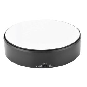 360° Rotating Mirror Display Stand with Adjustable Speed for Jewelry and Product Display