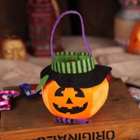 Halloween Candy Gift Bags and Boxes, Cute Pumpkin and Witch Treat Containers for Trick-or-Treat and Party Favors (Option: Pumpkin)
