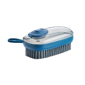 Kitchen Dishwashing Brush for Household Cleaning and Sink Use (Color: Blue)