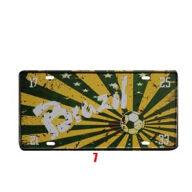 Vintage Tin Painting Wall Art, Retro Metal Sign Decor for Home, Bar, Café, or Garage Display (Option: 07)