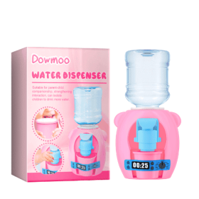 Dowmoo Children’s Mini Water Dispenser Toy, Pretend Play Drink Machine for Baby and Kids Kitchen Play (Option: 1Pcs)
