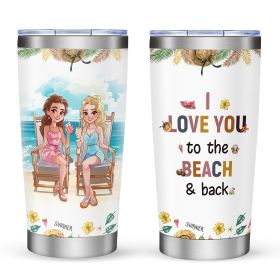 20oz Car Travel Cup with Lid, Reusable Drink Tumbler for Hot & Cold Beverages (Option: Style37)