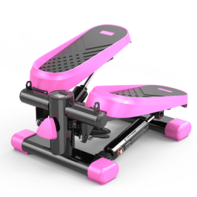 Mini Stepper for Home and Office Exercise, 330 lb Capacity Stair Stepper with Resistance Bands and LCD Monitor (Option: China)