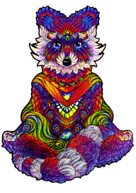 Animal-Shaped Wooden Jigsaw Puzzle, Colorful Elephant and Turtle Pieces Christmas Gift Puzzle for Kids and Family Play (Option: 32Style-A5)