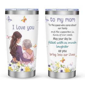 20oz Car Travel Cup with Lid, Reusable Drink Tumbler for Hot & Cold Beverages (Option: Style23)