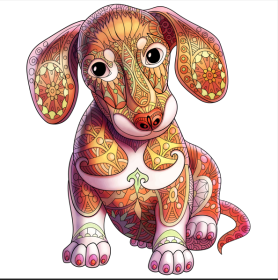 Animal-Shaped Wooden Jigsaw Puzzle, Colorful Elephant and Turtle Pieces Christmas Gift Puzzle for Kids and Family Play (Option: 2 Style-A5)