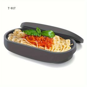 Set of 2 Microwave Pasta and Multipurpose Bowls for Rice, Vegetables, and Popcorn (Option: T017)