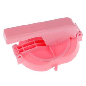 Dumpling Wrapper Press – Dough Mold Tool for Homemade Dumplings & Pastries (Color: Pink)