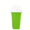 400ml Summer Homemade Squeezable Juice Water Bottle, Quick-Frozen Ice Cream Slushy Maker Smoothie Cup