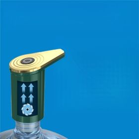 Electric Bottled Water Dispenser – Smart One-Touch Drinking Machine (Items: 1pc, Color: Green)