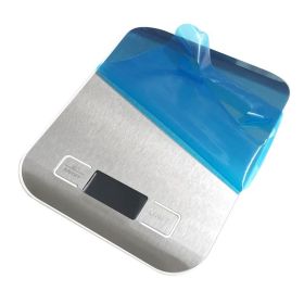 Digital Kitchen Scale – 10kg Capacity, Stainless Steel Food Weighing Scale with LCD Display, 1g Precision (Ships From: China, Color: 10kg-silver)