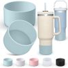 2-Pack Silicone Bottle Bottom Sleeve – Protective Boot for Water Bottles